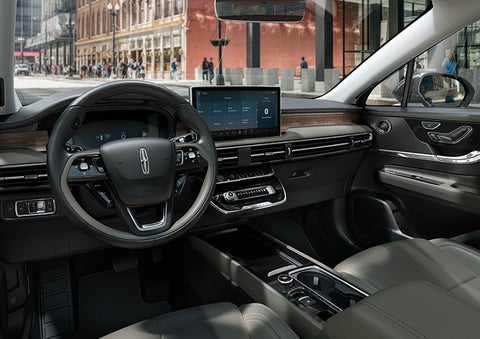 The interior dashboard of 2024 Lincoln Corsair® SUV is shown here. | West Point Lincoln of Sugar Land in Houston TX